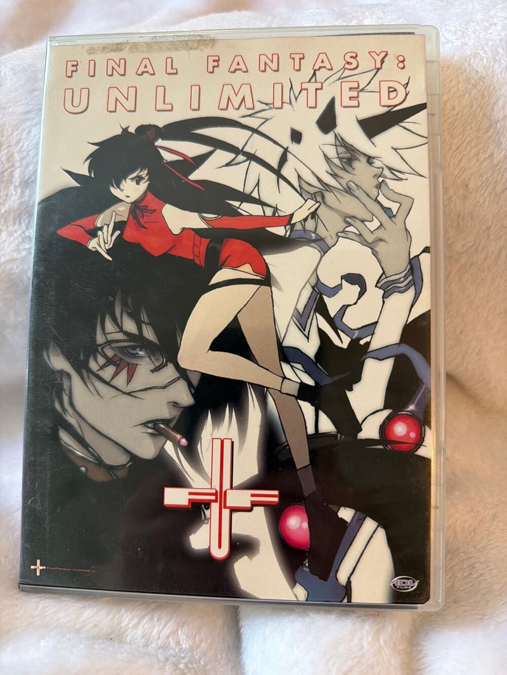 Final Fantasy Unlimited Phase 2 DVD AD Vision Anime English Japanese Booklet